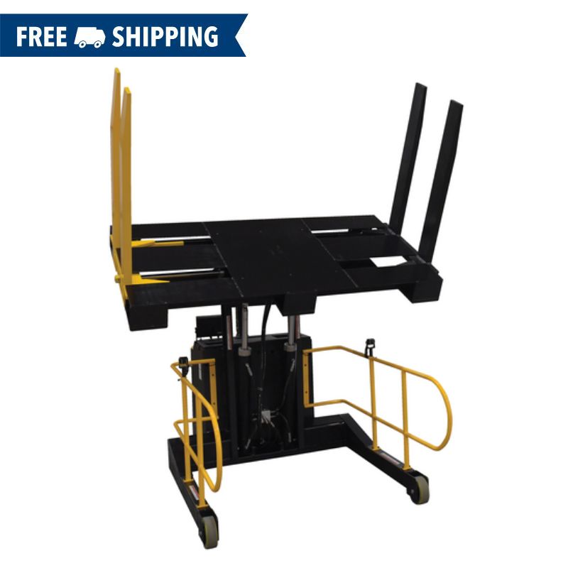 Vestil Portable Pallet Inverter 32in to 76in Fork Opening PI-P-SL-3000-3276