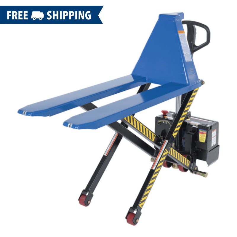 Vestil Steel DC Powered Tote Lift with 3000lb Capacity L-DC-HD
