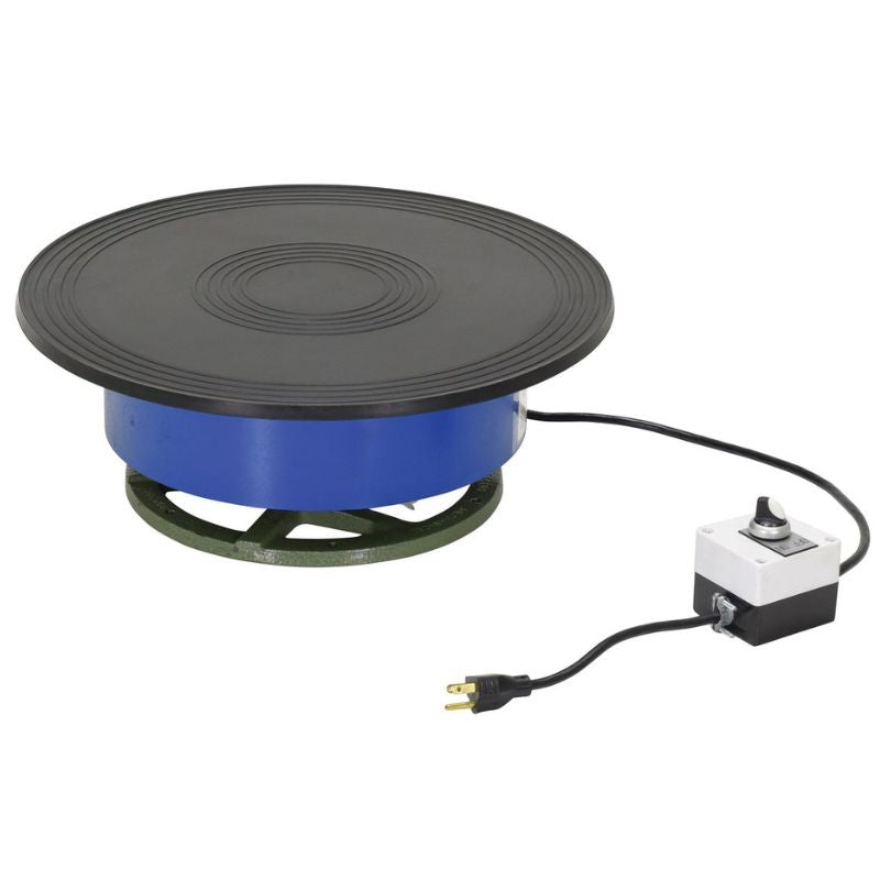 Vestil 750lb Capacity Powered Turntable 18in x 18in x 6-1/2in PT-750