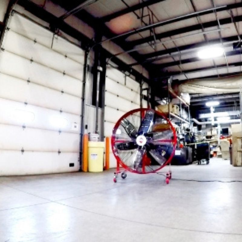 AirMobile 59" Variable Speed Portable Directional Floor Fan