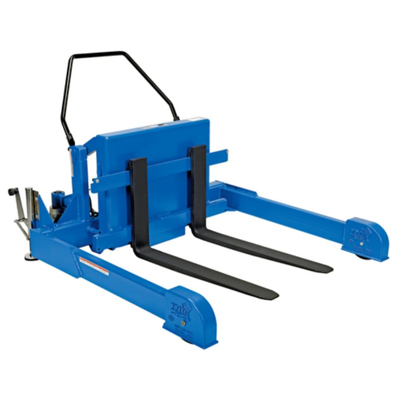 Vestil Steel Reciprocating Air/Oil Powered Straddle Tilt Master TMS-AIR