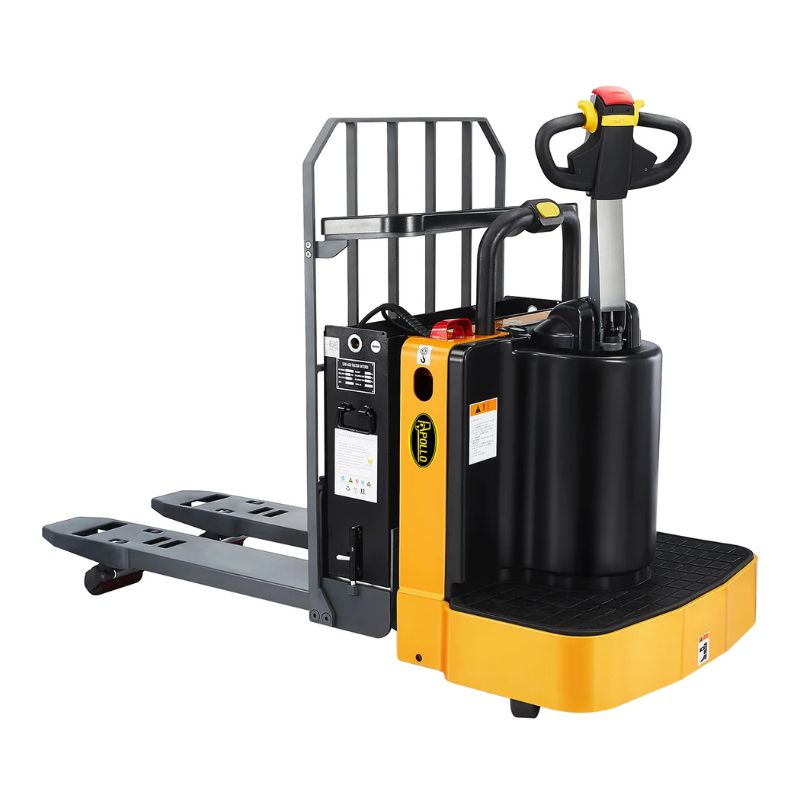 ApolloLift Electric Rider Pallet Jack with 6600lb Capacity