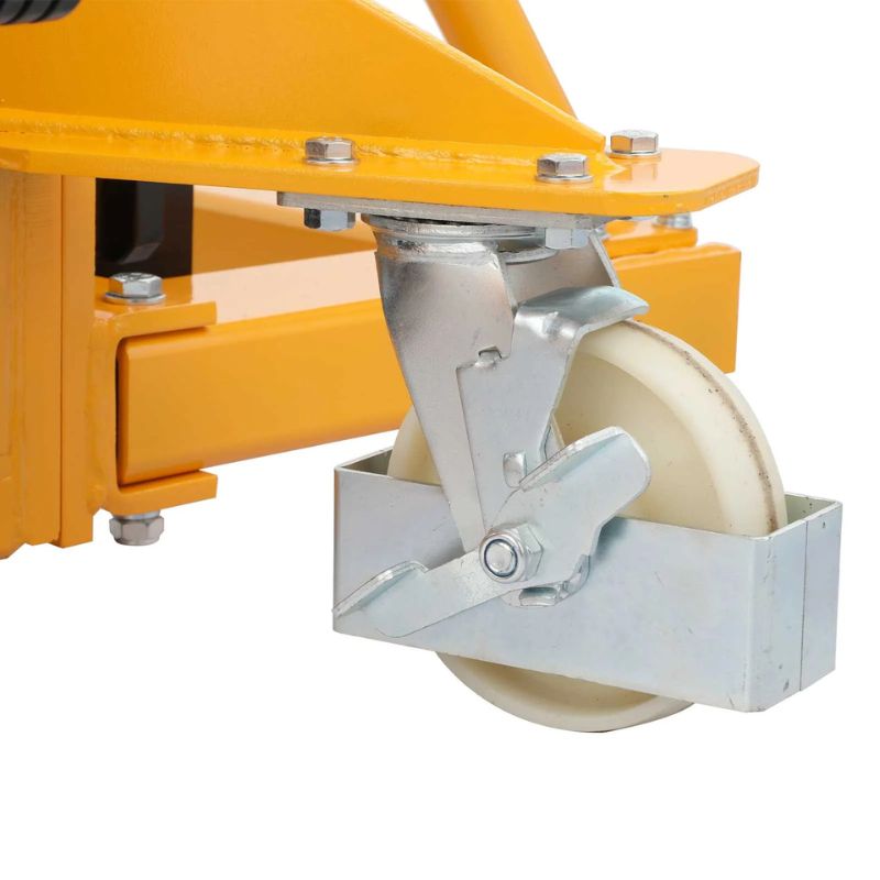 ApolloLift 63" Straddle Leg Manual Stacker with 1100lb Capacity