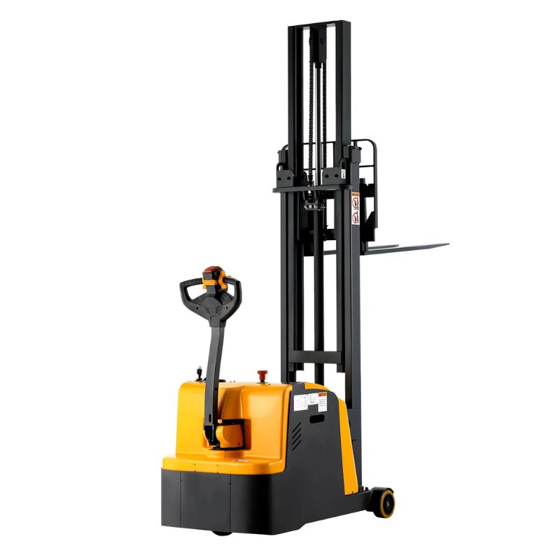 ApolloLift 118" Counterbalanced Electric Walkie Stacker with 1200lb Capacity