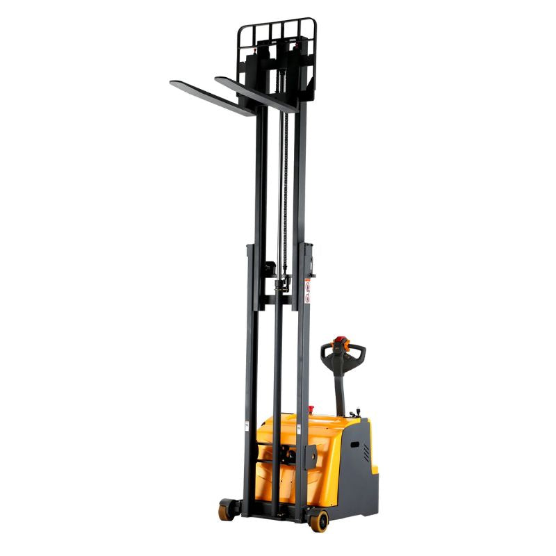 ApolloLift 118" Counterbalanced Electric Walkie Stacker with 1200lb Capacity