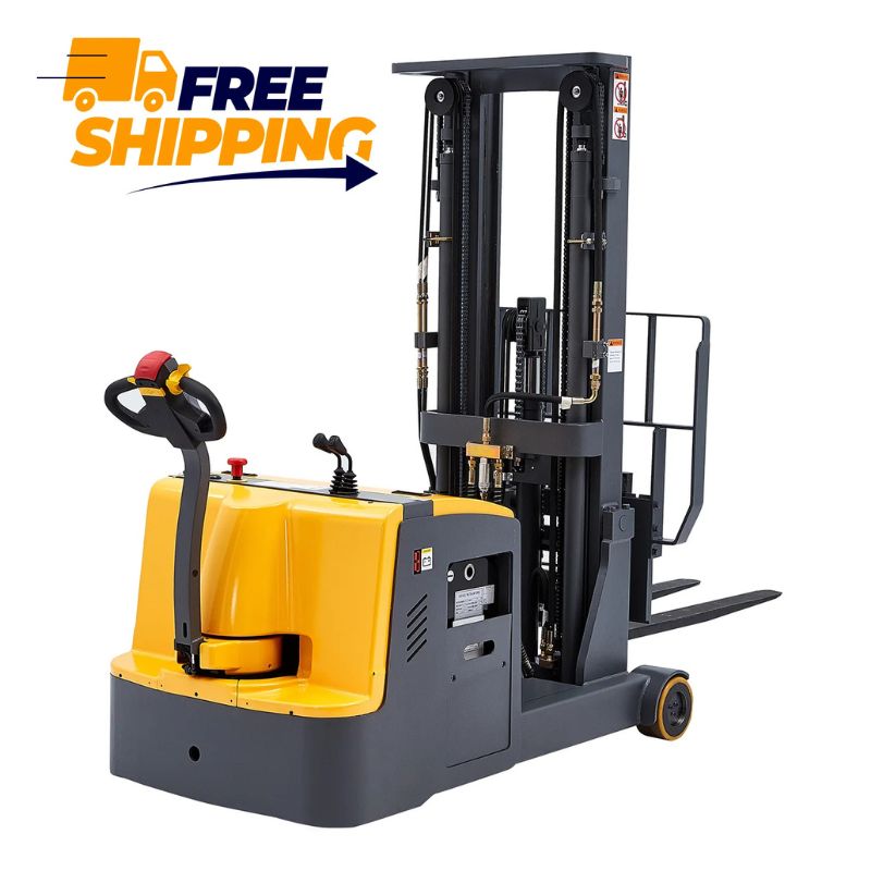 ApolloLift 177" Counterbalanced Electric Walkie Stacker with 3300lb Capacity