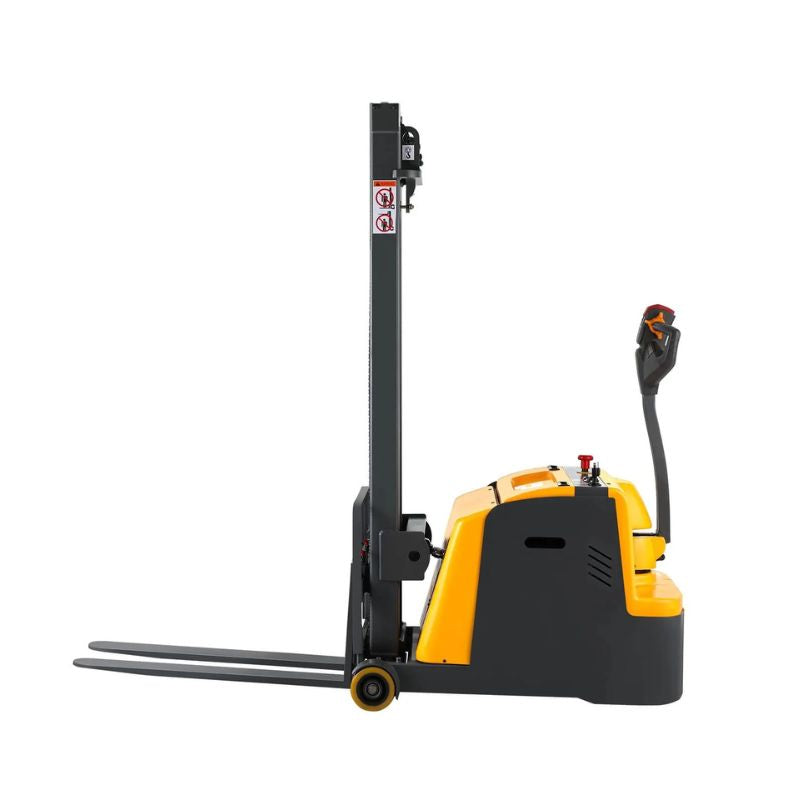 ApolloLift 118" Counterbalanced Electric Walkie Stacker with 2200lb Capacity