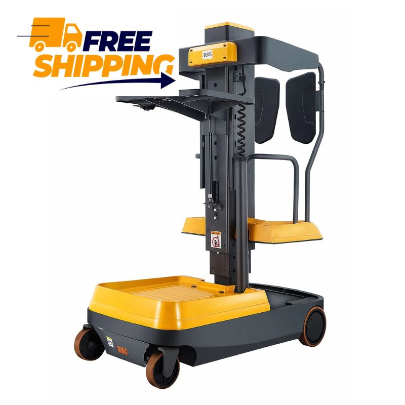 ApolloLift Electric Order Picker with 200lb Capacity Load Tray