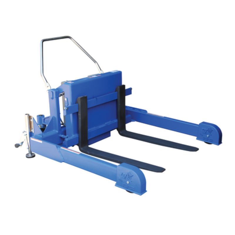 Vestil Steel 12 Volt DC Powered Straddle Tilt Master TMS-DC