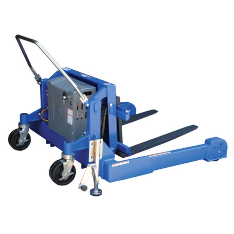 Vestil Steel 12 Volt DC Powered Straddle Tilt Master TMS-DC