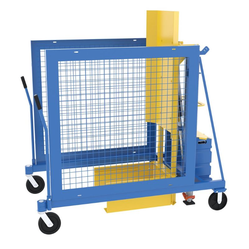 Vestil Steel DC Powered Trash Can Dumper TCD-M-DC