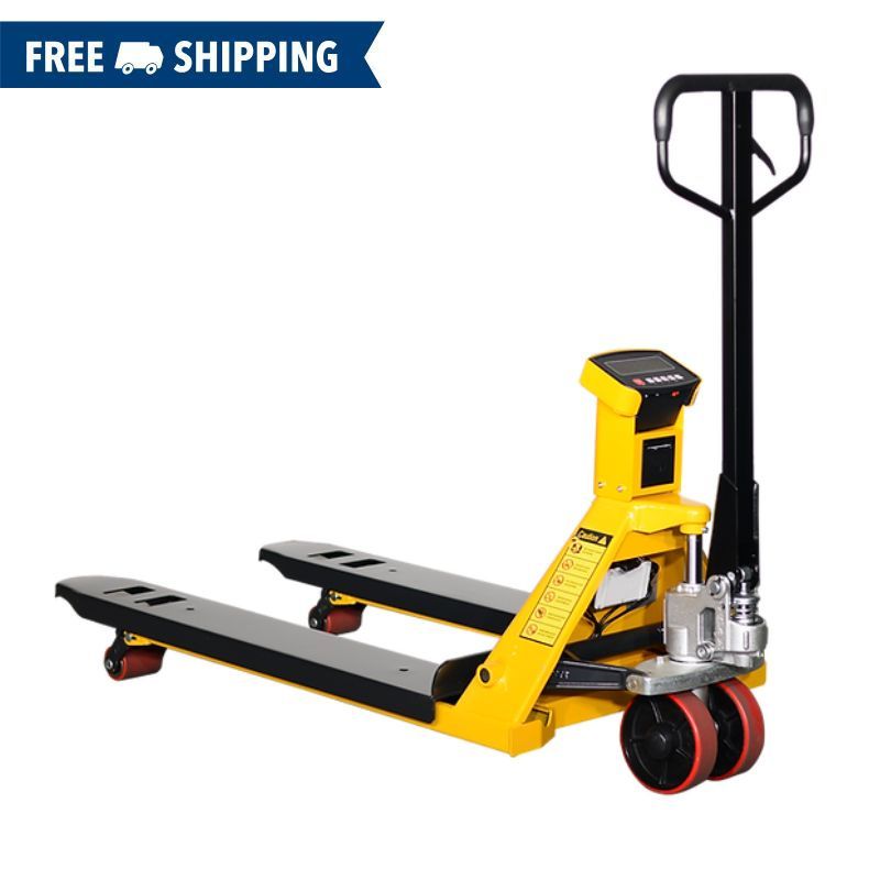 EKKO 5500lb Capacity Manual Pallet Jack with Scale A25W