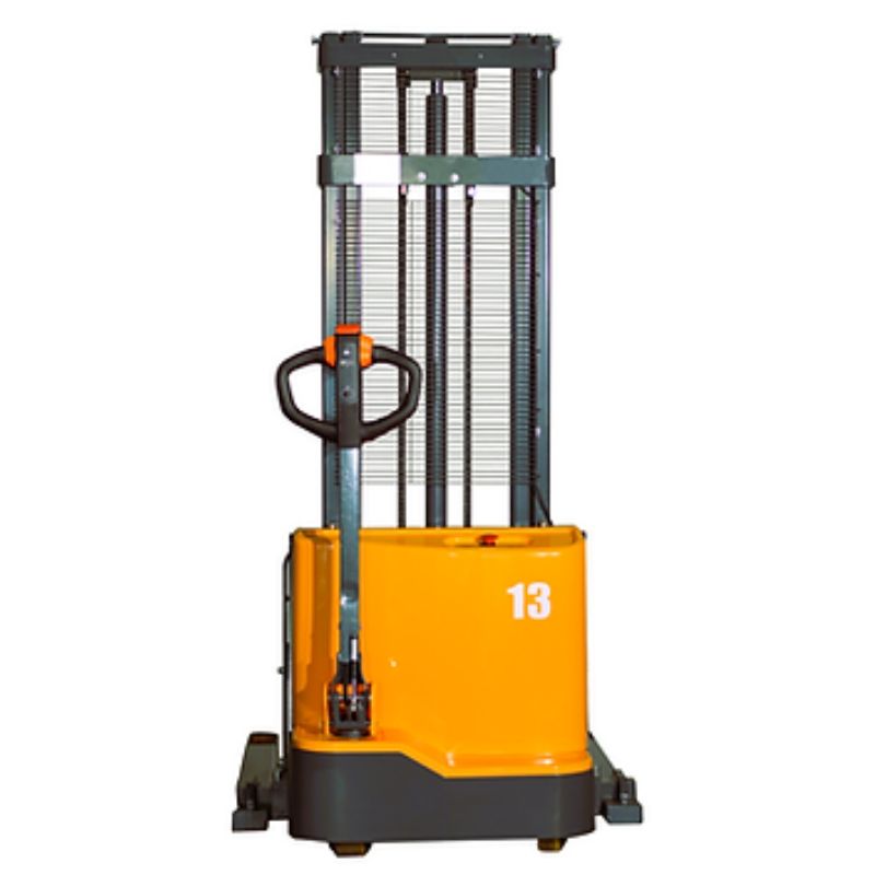 EKKO 118" Lift Full Powered Straddle Stacker with 2800lb Capacity EB13C-118