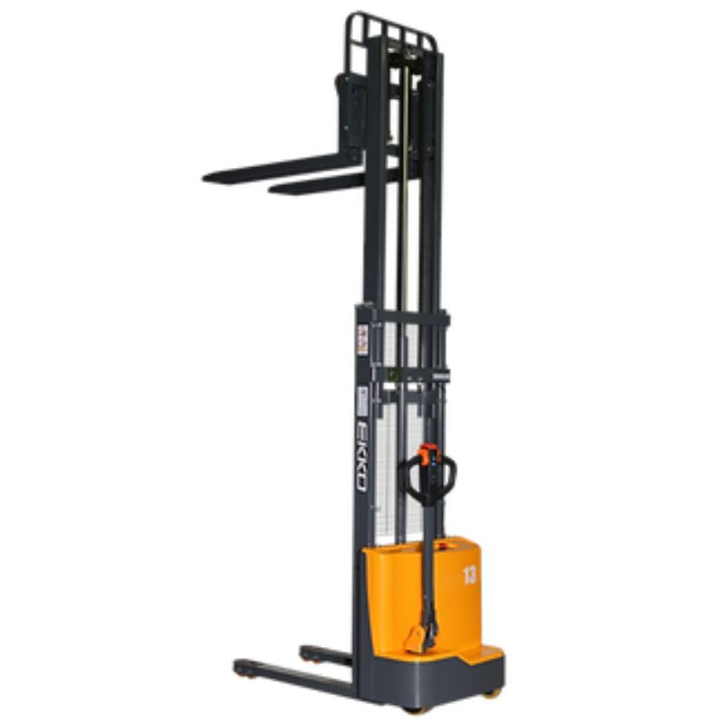 EKKO 118" Lift Full Powered Fork Over Stacker with 2800lb Capacity EB13CD