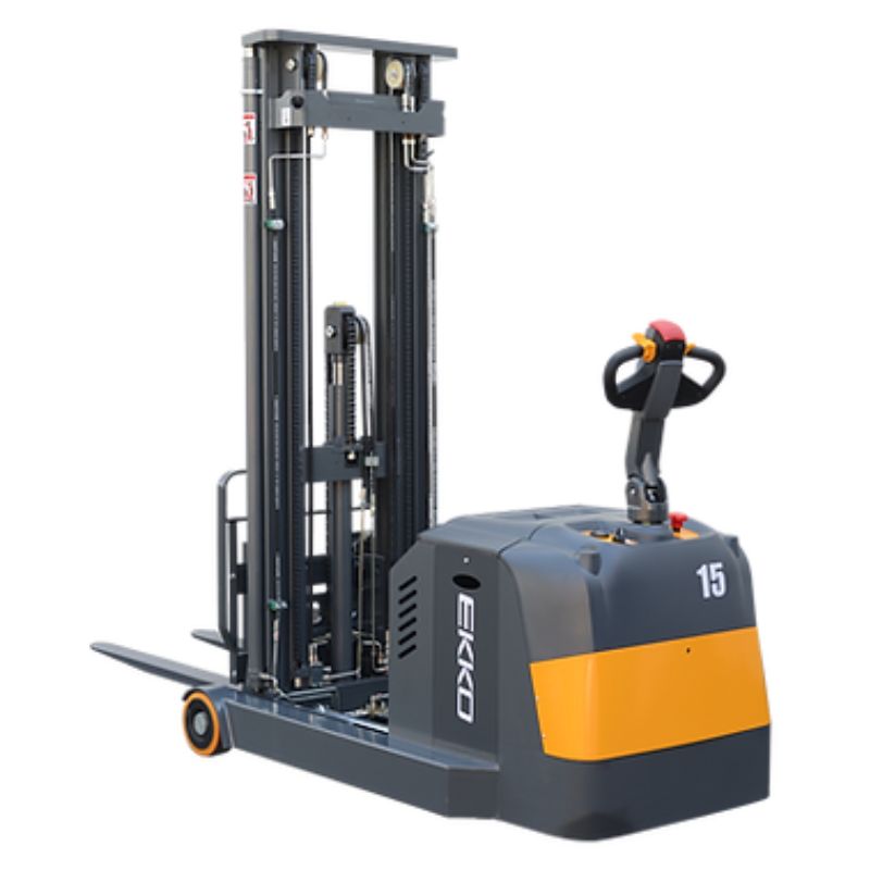 EKKO 138" Lift Moving Mast Walkie Reach Truck with 3300lb Capacity EH15T