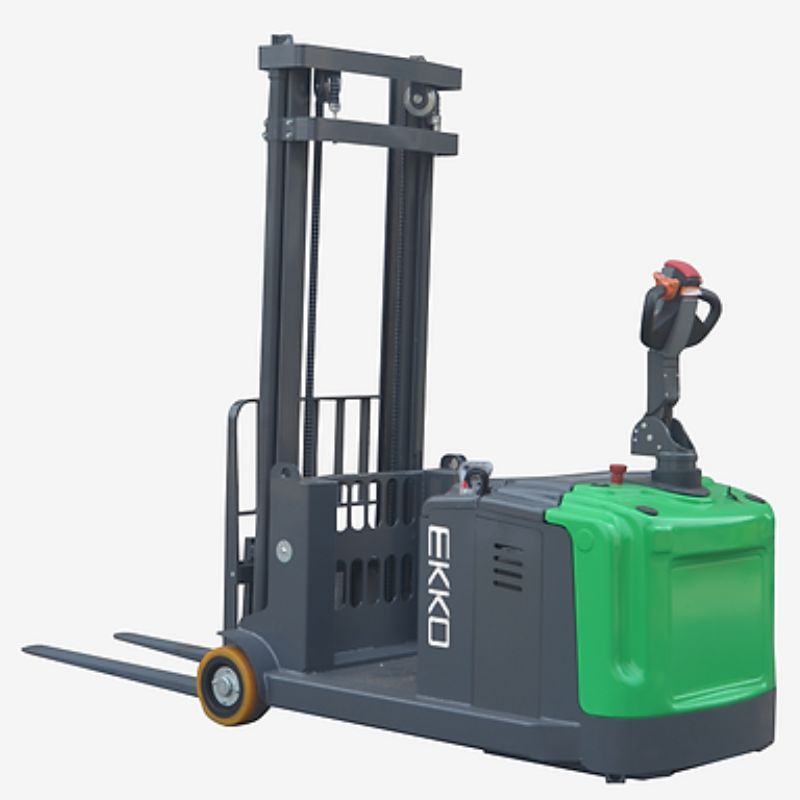 EKKO 130" Lift Lithium Powered Counterbalanced Walkie Stacker EK14-130Li
