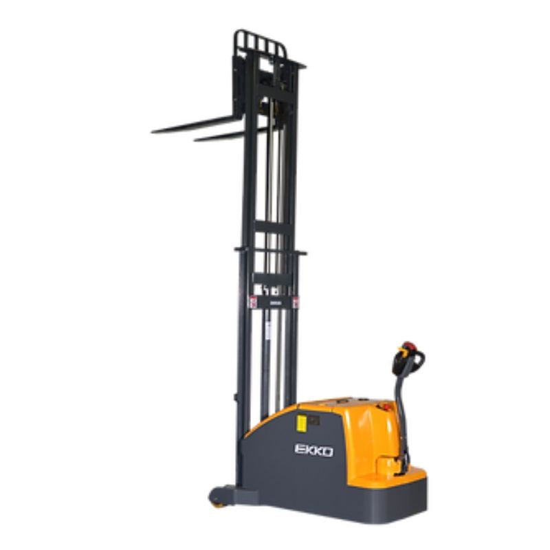 EKKO 130" Lift Counterbalanced Walkie Stacker with 3000lb Capacity EK14C-130
