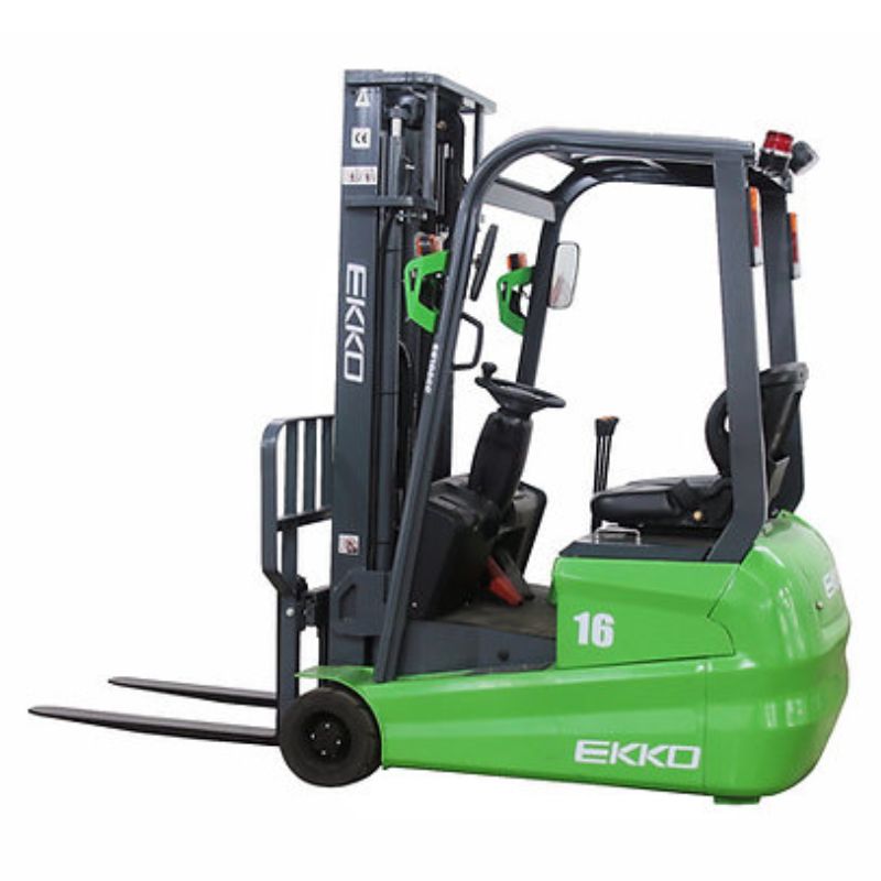 EKKO 189" Lift 3-Wheel Lithium Forklift with 3,500lb Capacity EK16A-189Li