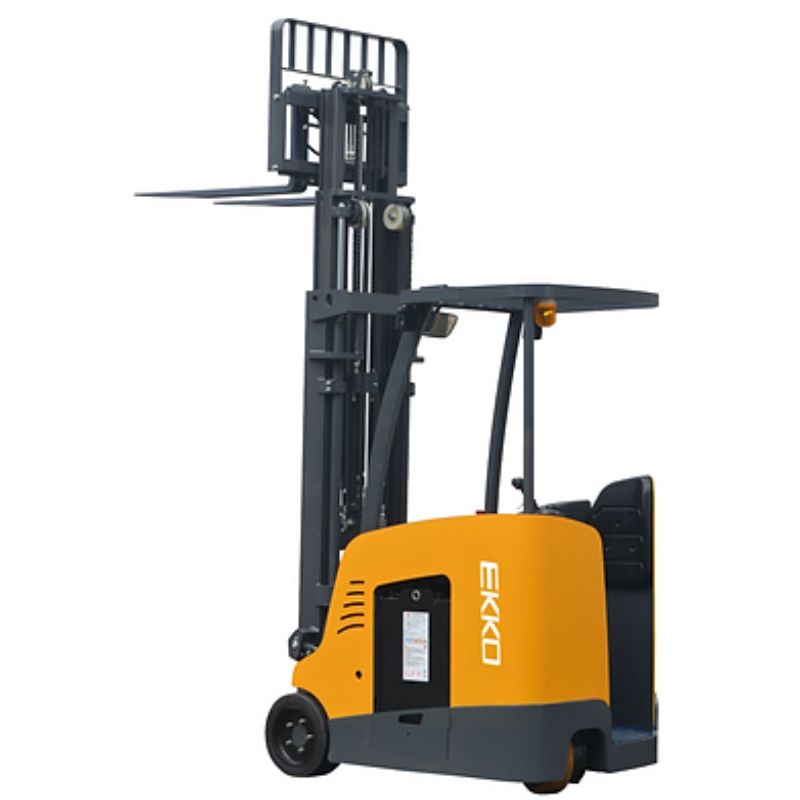 EKKO 189" Lift Stand-up 48V Rider Forklift with 4,000lb Capacity EK18RFL