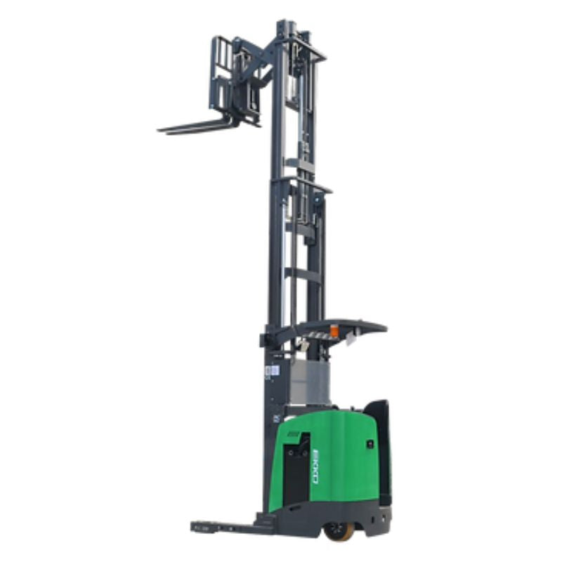EKKO 196"Lift Stand-up Narrow Aisle Lithium Reach Truck 4000lb Capacity EK18RR-196Li