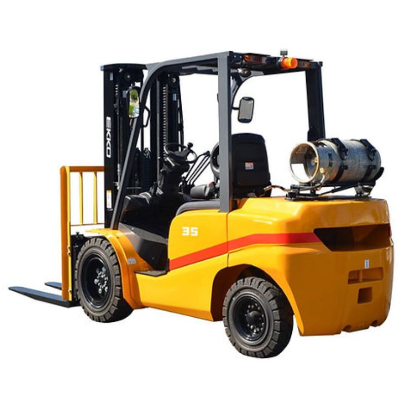 EKKO 189" Lift Propane Powered Pneumatic Forklift with 7,000lb Capacity EK35TLP