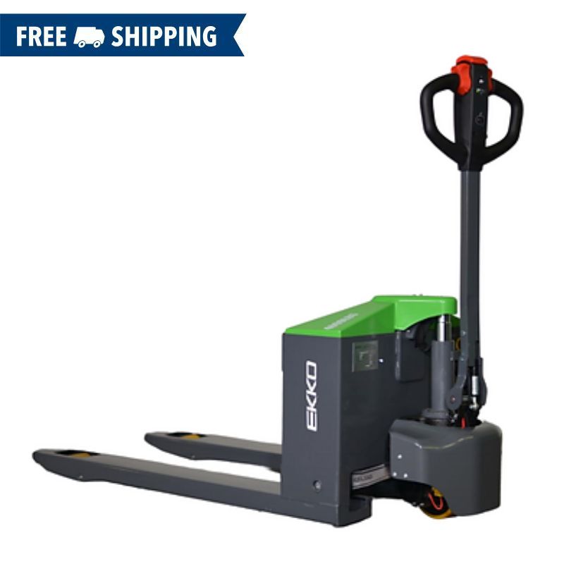 EKKO 3300lb Capacity Lithium-Ion Walkie Pallet Jack EP15JLiC