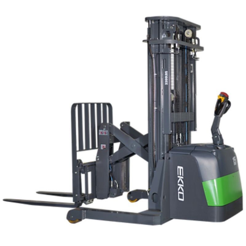 EKKO 189" Lift Lithium Side Shifting Walkie Reach Truck 3300lb Capacity ER15-189Li