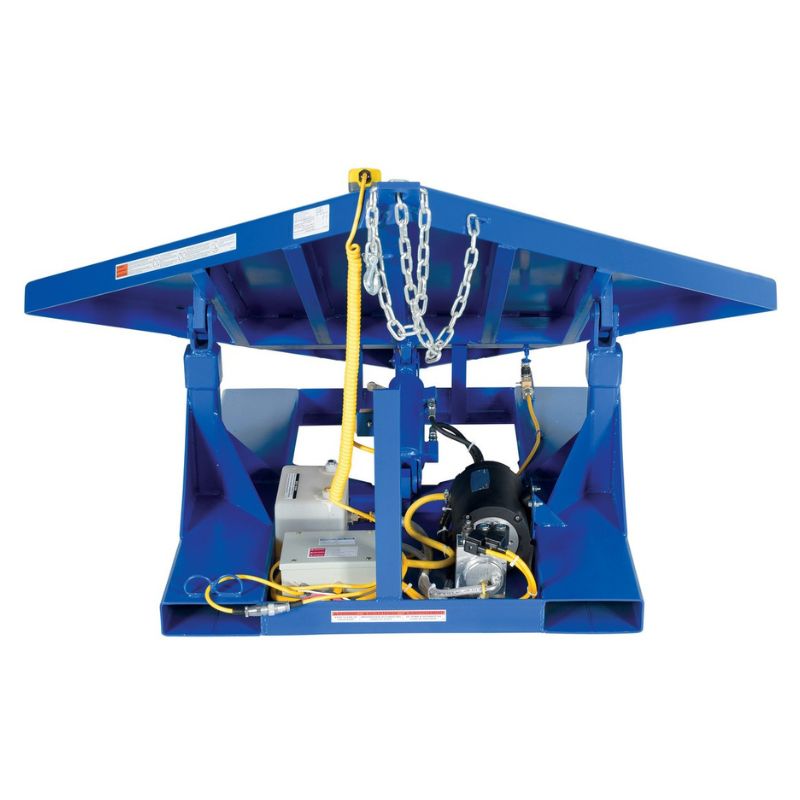 Vestil Steel Electric Hydraulic Corner Tilter 48in x 48in EMC-4848