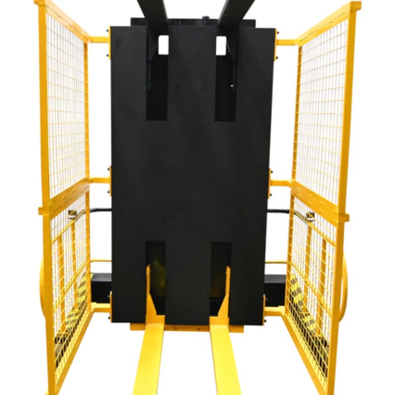 Vestil Portable Pallet Inverter With Cage 32in to 76in Fork Opening PI-P-SL-3276-PRSR
