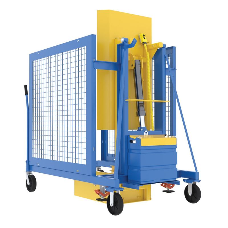 Vestil Steel AC Powered Trash Can Dumper TCD-M-AC