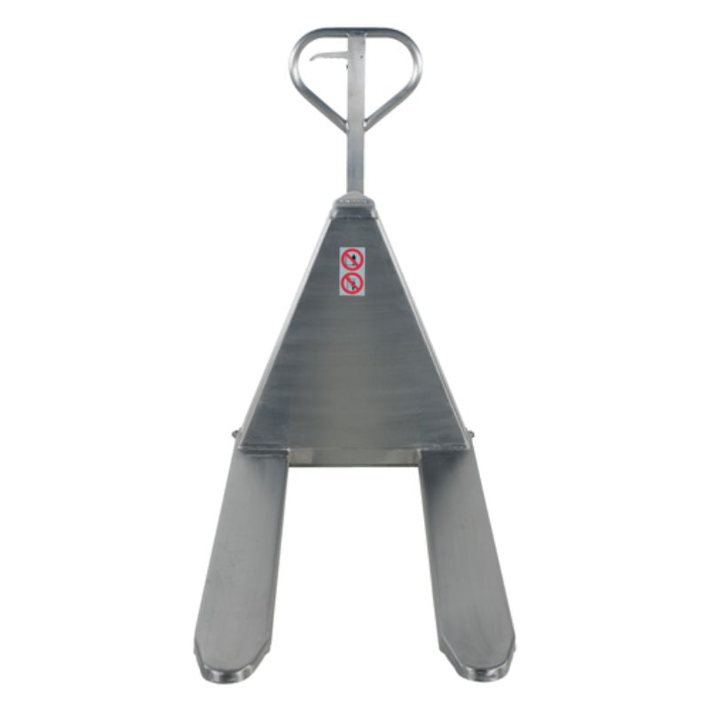 Vestil Stainless Steel Hand Pump Tote Lift with 2000lb Capacity L-270-HD-SS