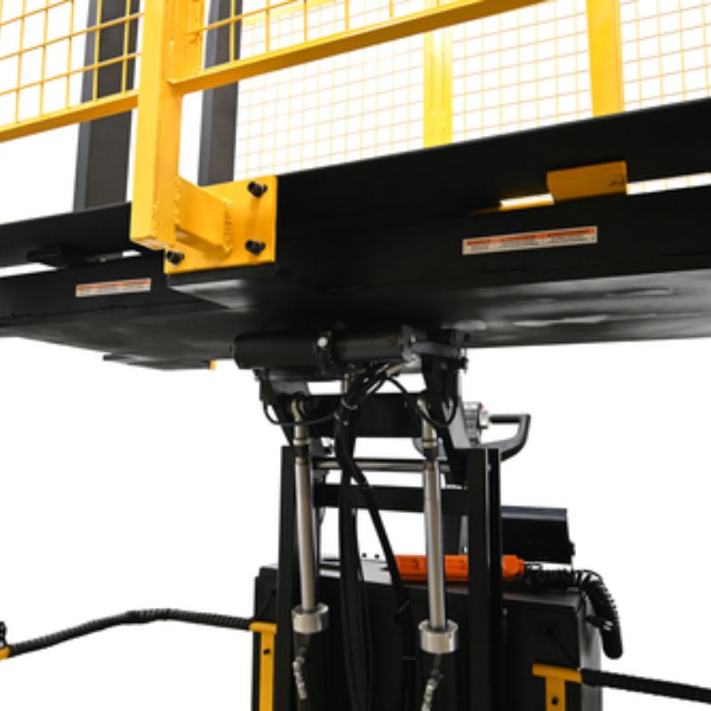 Vestil Portable Pallet Inverter With Cage 32in to 76in Fork Opening PI-P-SL-3276-PRSR