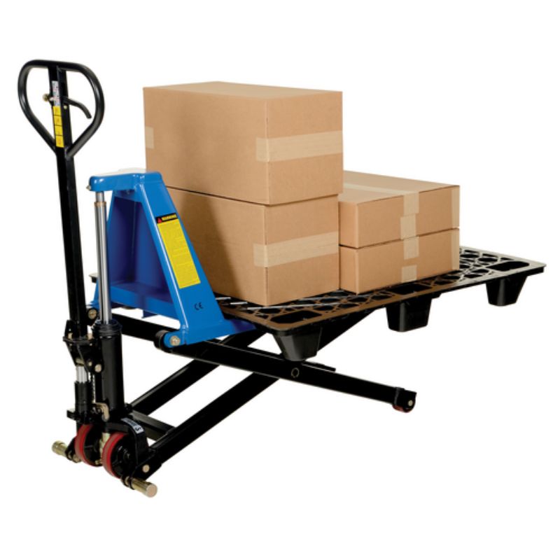Vestil Hand Pump Tote Lift with 3000lb Capacity L-HD