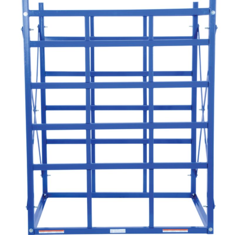 Vestil Long Bar Pigeon Hole Rack with 7700lb Capacity LBPH-77