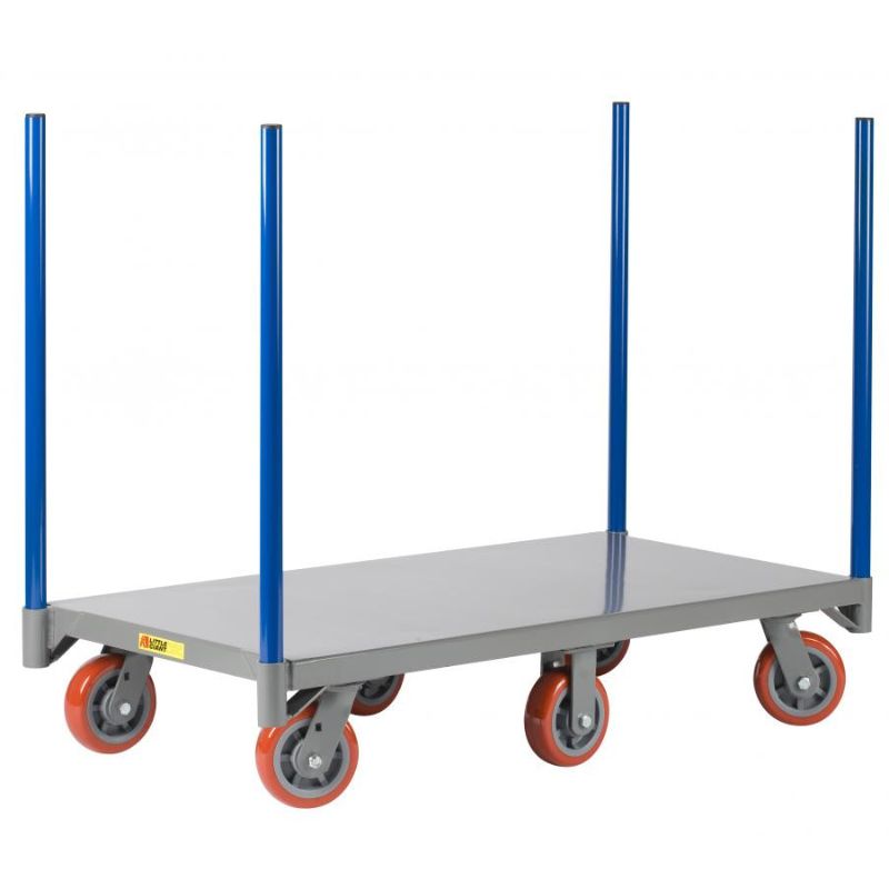 Little Giant 6-Wheel Pipe Stake Truck with 3,600lb Capacity NBP6W-6PY
