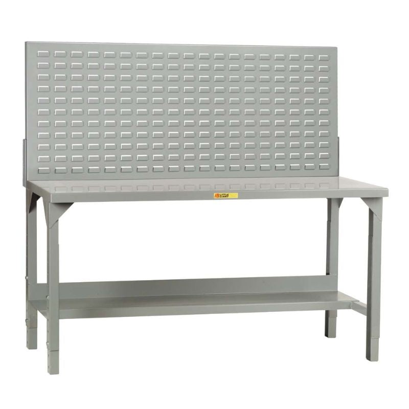 Little Giant Adjustable Height 12 Gauge Welded Workbench WST-AH/LP/PB