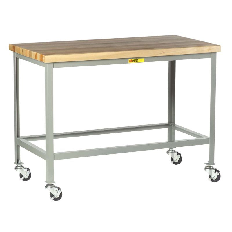Little Giant Butcher Block Top Work Station Table WT/WTS-3R/LL