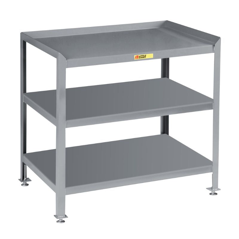 Little Giant Steel Workstation with Flush Lower Shelf 3SW/SW-LD-3R/LL