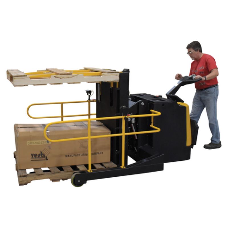 Vestil Steel Portable Pallet Inverter 40in to 88in Fork Opening PI-P-SL-3000-4088