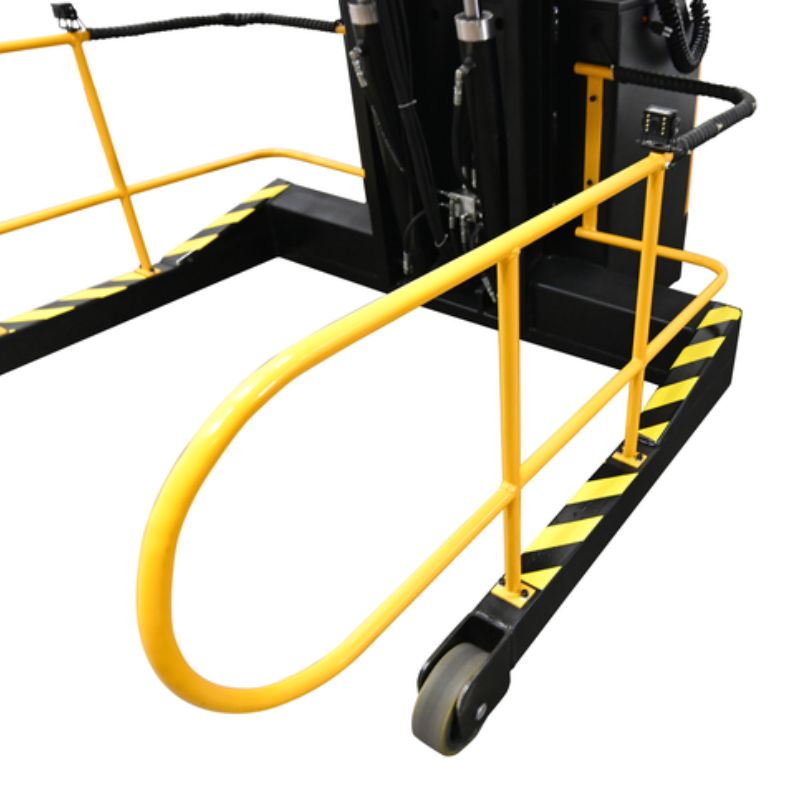 Vestil Portable Pallet Inverter With Cage 32in to 76in Fork Opening PI-P-SL-3276-PRSR