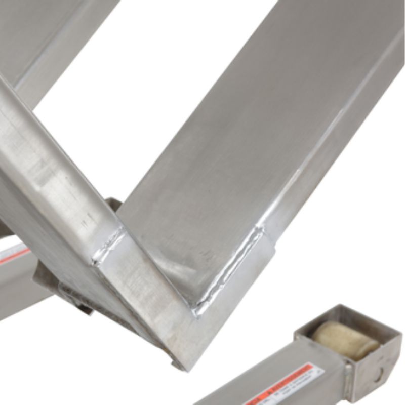 Vestil Stainless Steel Manual Tilt Master with 2,200lb Capacity TM-22-M-SS