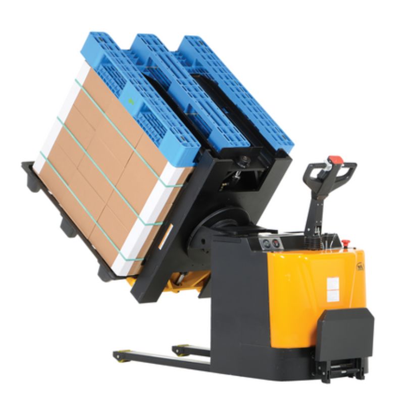 Vestil Portable Low Profile Pallet Inverter 32in to 54in Fork Opening PI-P-3000-3254