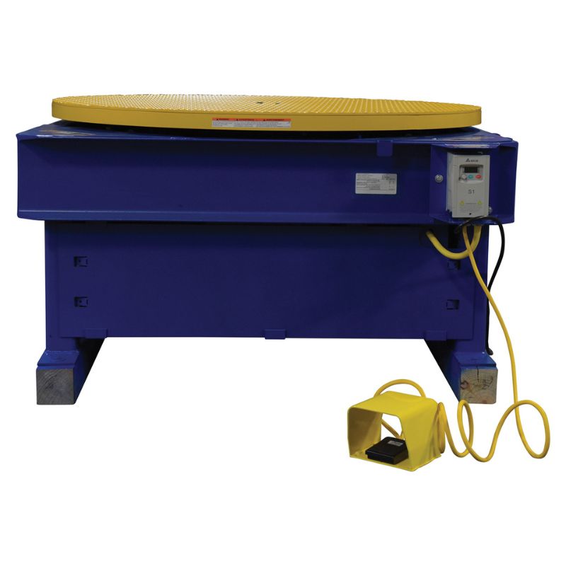 Vestil Chain Driven AC Powered Carousel with 4,000lb Capacity STPC-CD