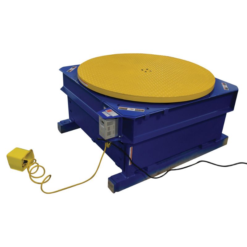 Vestil Chain Driven AC Powered Carousel with 4,000lb Capacity STPC-CD
