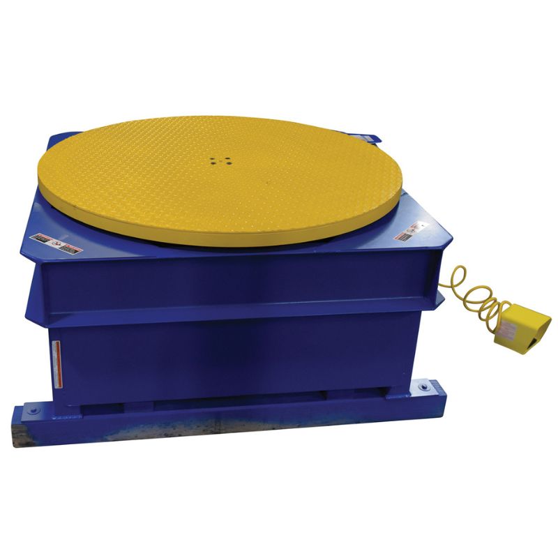 Vestil Chain Driven AC Powered Carousel with 4,000lb Capacity STPC-CD