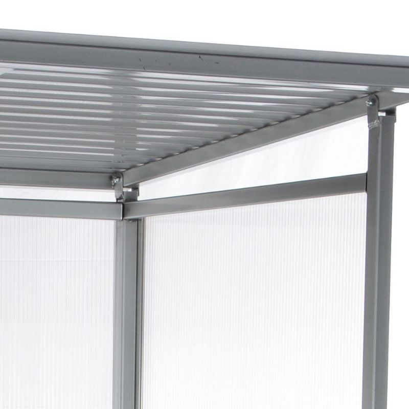 Vestil 3-4 Person Capacity Smoking Shelter Bus Stop SSH-7939-80