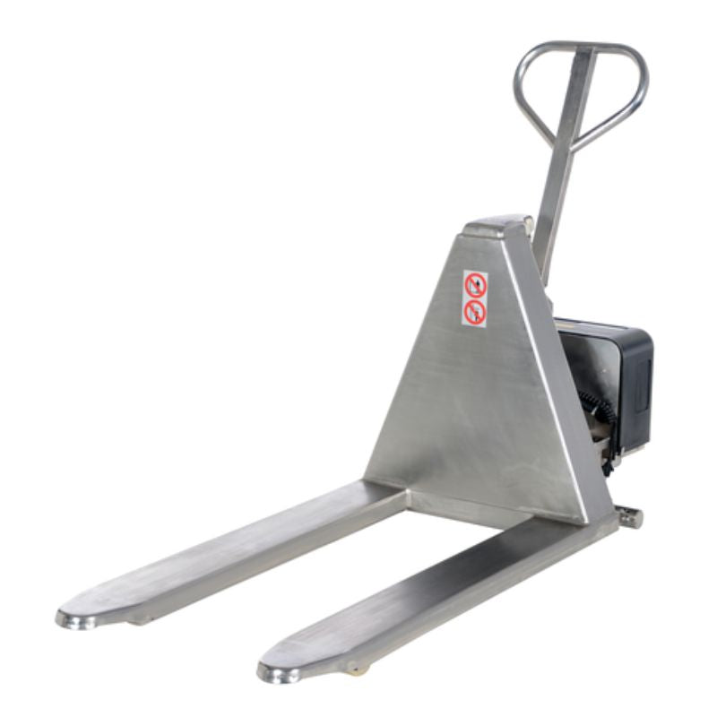 Vestil Stainless Steel DC Powered Tote Lift with 2000lb Capacity L-270-DC-HD-SS