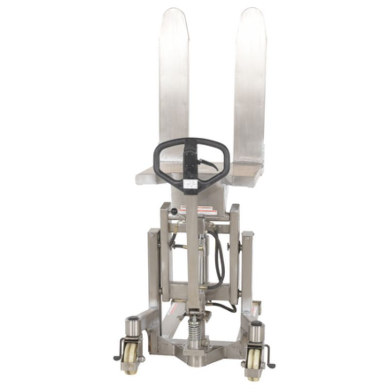 Vestil Stainless Steel Manual Tilt Master with 2,200lb Capacity TM-22-M-SS