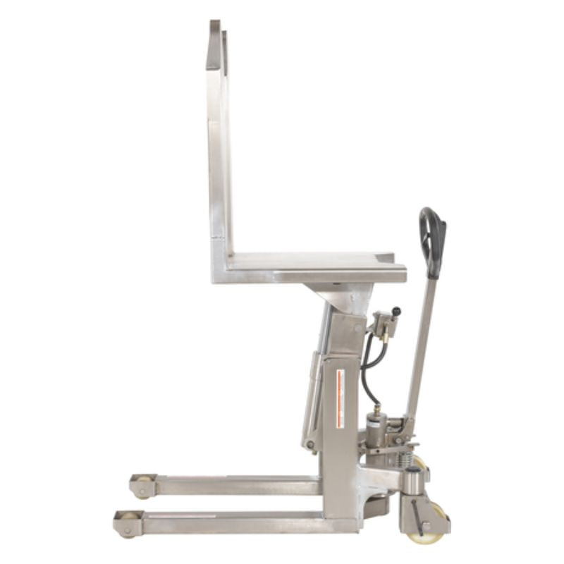 Vestil Stainless Steel Manual Tilt Master with 2,200lb Capacity TM-22-M-SS