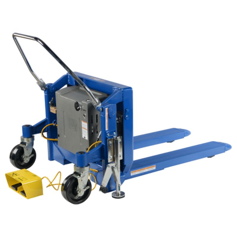 Vestil Steel 12 Volt DC Powered Foot Control Tilt Master TM-DC-FC